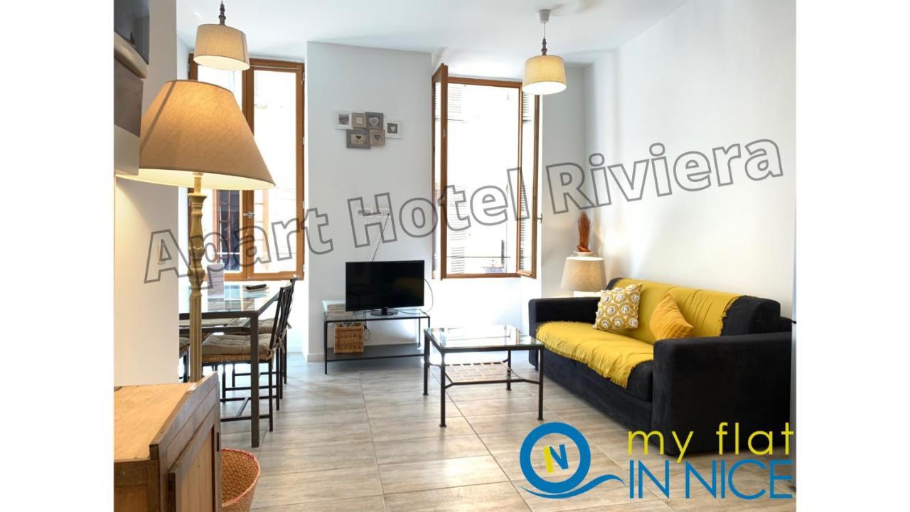 Aparthotel Riviera - Barillerie 12 - Vieille Ville 1Mn Plage - Appartement 2 Pieces Ac Nice Exterior foto