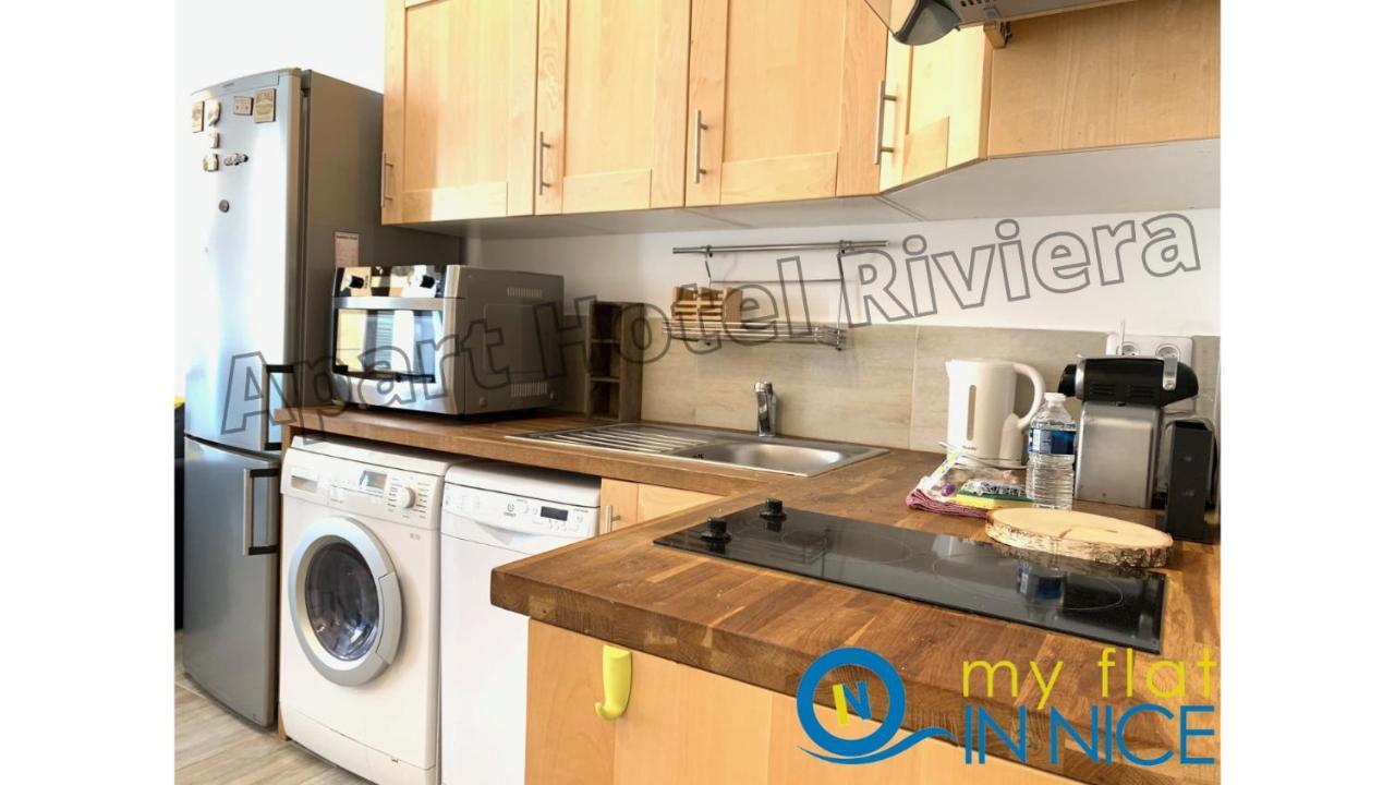 Aparthotel Riviera - Barillerie 12 - Vieille Ville 1Mn Plage - Appartement 2 Pieces Ac Nice Exterior foto