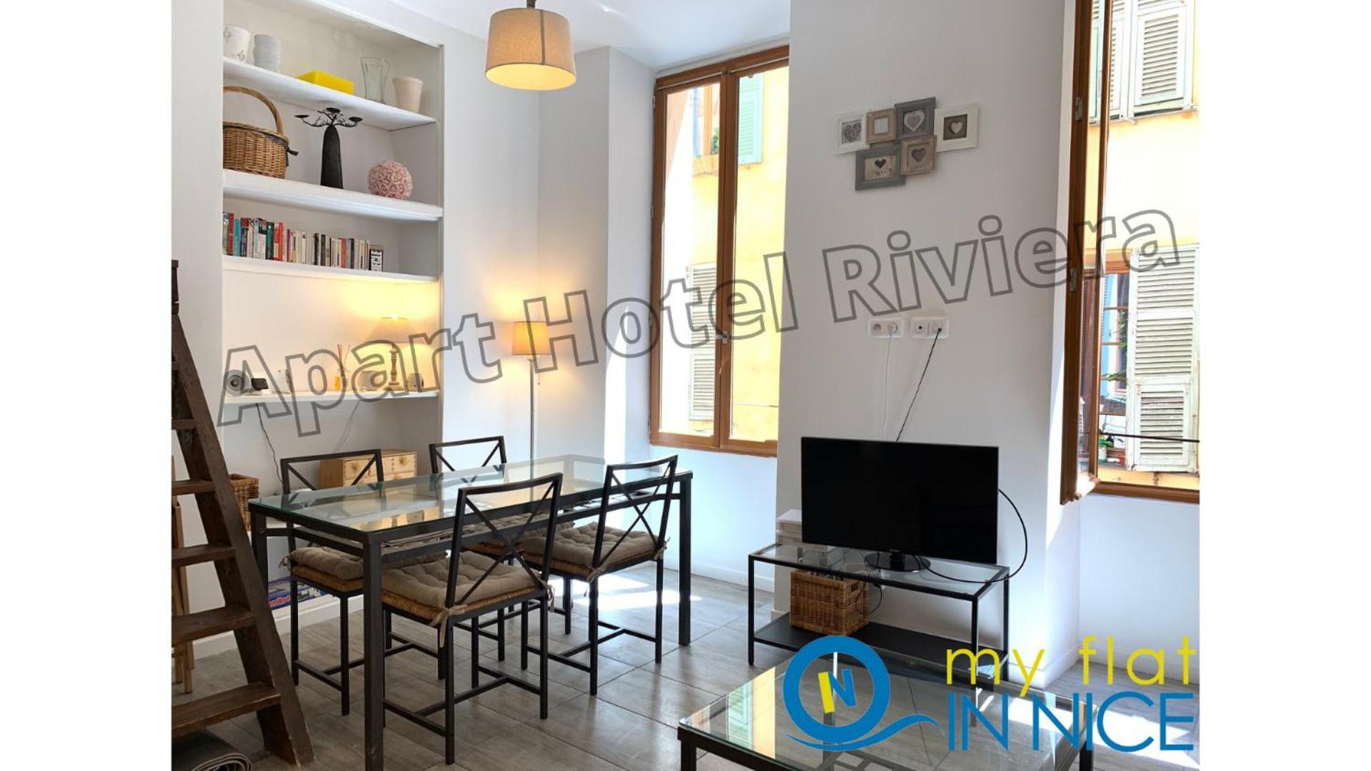 Aparthotel Riviera - Barillerie 12 - Vieille Ville 1Mn Plage - Appartement 2 Pieces Ac Nice Exterior foto